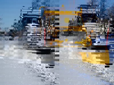 DPW Begins Plowing Residential Roads Thursday, Jan. 15, Progress Map Available