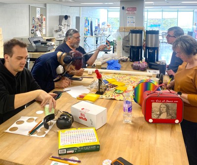 Craft, Community, and (Sometimes) Cookies: An Introduction to Monthly Maker Meet-up at The Hawk Makerspace