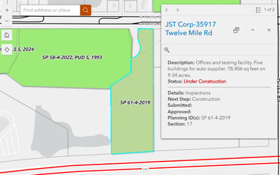 Development Projects (Interactive)
