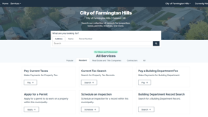 City of Farmington Hills Makes Building Permit  and Inspection Requests Easier with New Online Portal