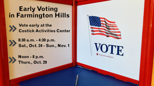 Early, In-person Voting Available to Farmington Hills Voters Ahead of Nov. 3 State General Election beginning Oct. 24